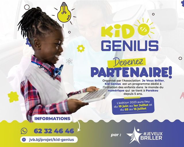 La sixième édition du programme KID GENIUS s'annonce