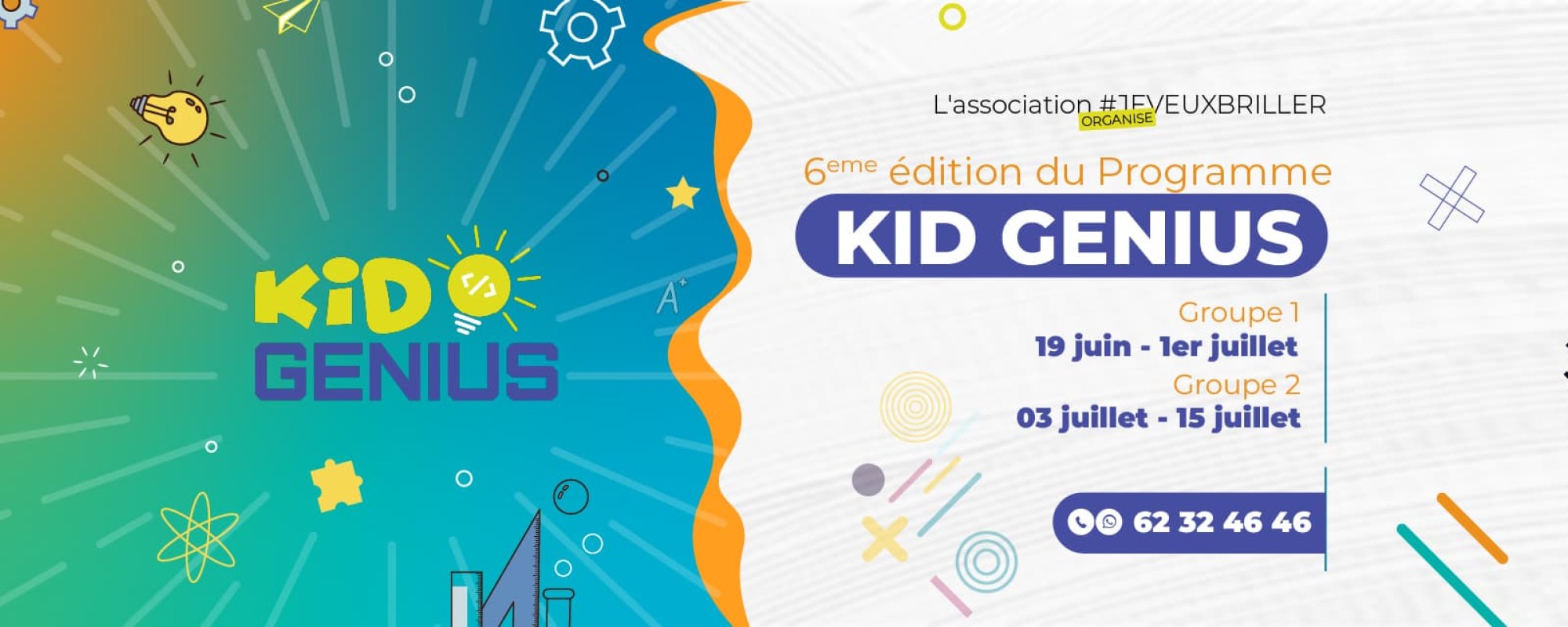 6eme édition du programme KID Genius